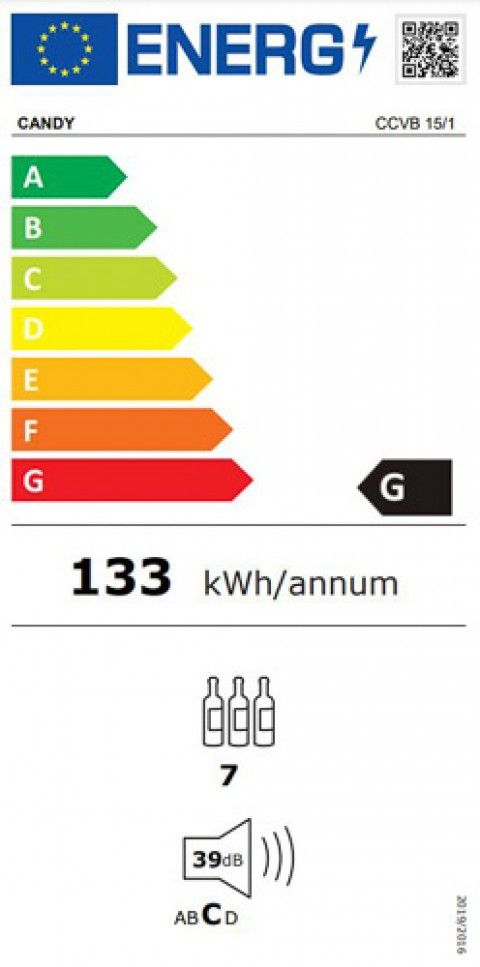 Classe de Eficiência Energética G Classe de Eficiência Energética G