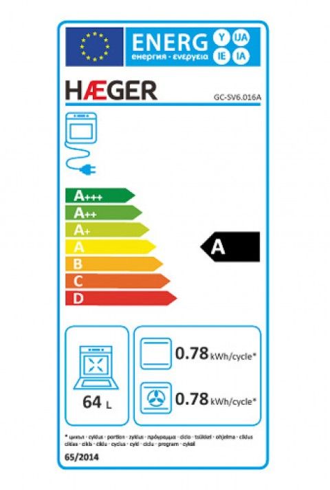 Classe de Eficiência Energética A Classe de Eficiência Energética A