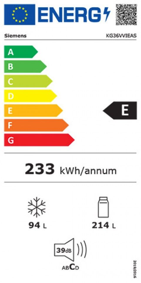 Classe de Eficiência Energética E Classe de Eficiência Energética E