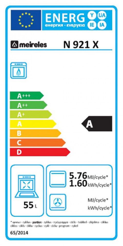 Classe de Eficiência Energética A Classe de Eficiência Energética A