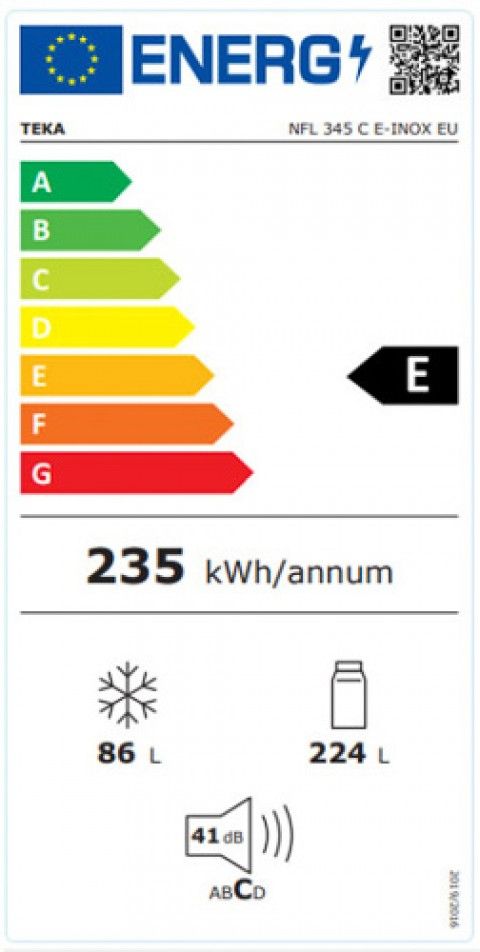 Classe de Eficiência Energética E Classe de Eficiência Energética E