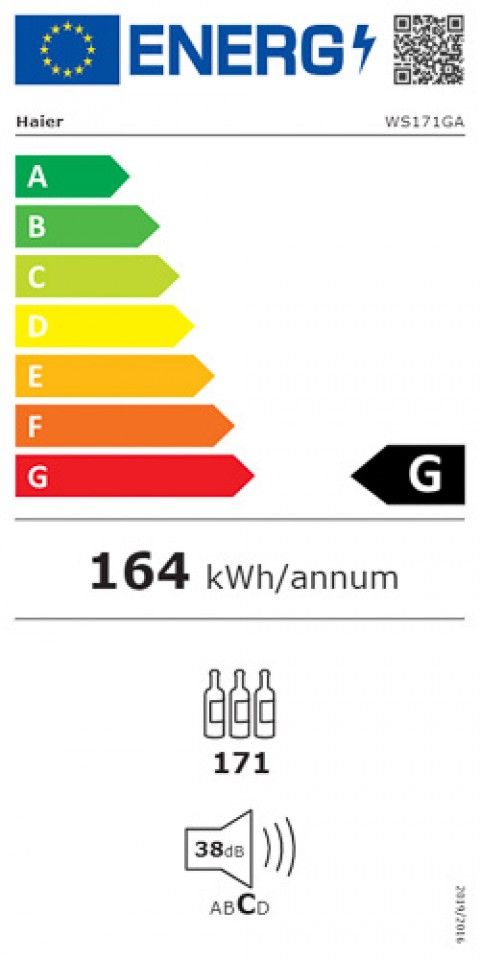 Classe de Eficiência Energética G Classe de Eficiência Energética G