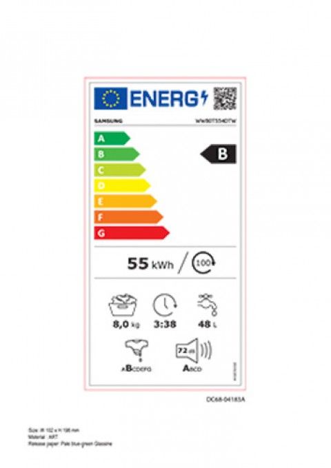 Classe de Eficiência Energética B Classe de Eficiência Energética B