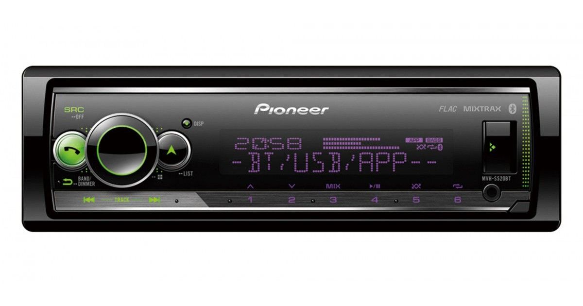 PIONEER AUTO RADIO RDS USB ENTRADA BLUETOOTH AUX | Electroprice