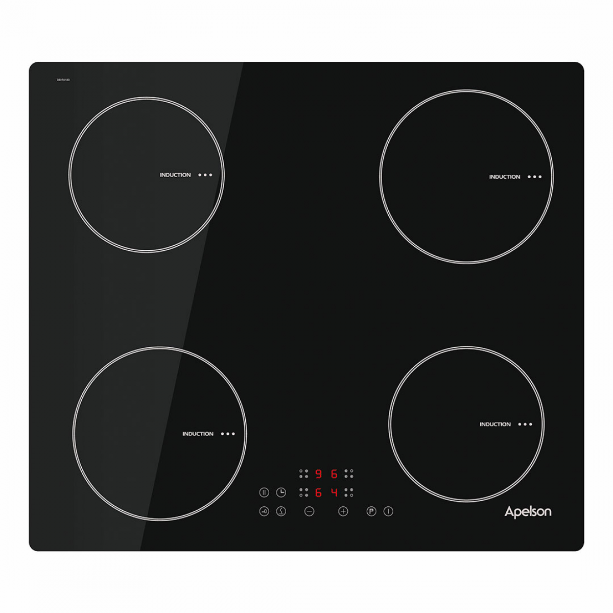 APELSON PLACA INDUÇAO 4ZONAS BOOSTER C/TEMPORIZADOR - AIT4600 ...